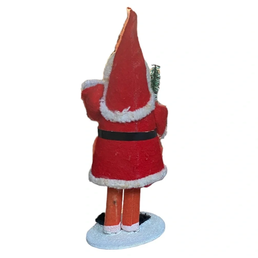 Antique Christmas Ornament Vintage Father Christmas Santa Christmas Decorations